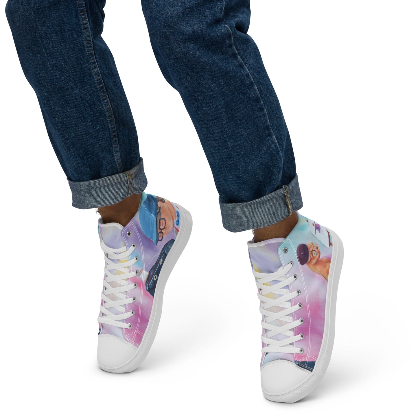 Shoes - Men’s High Top Canvas - Everett Sews