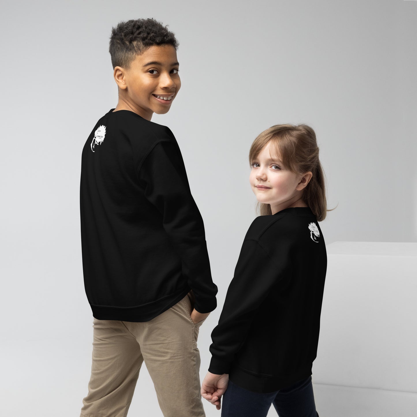 Clothing - Youth Crewneck Sweatshirt with Everett the Sharpshooter