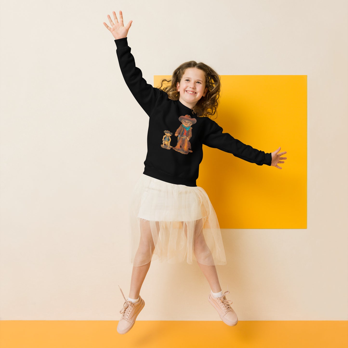 Clothing - Youth Crewneck Sweatshirt with Everett the Sharpshooter