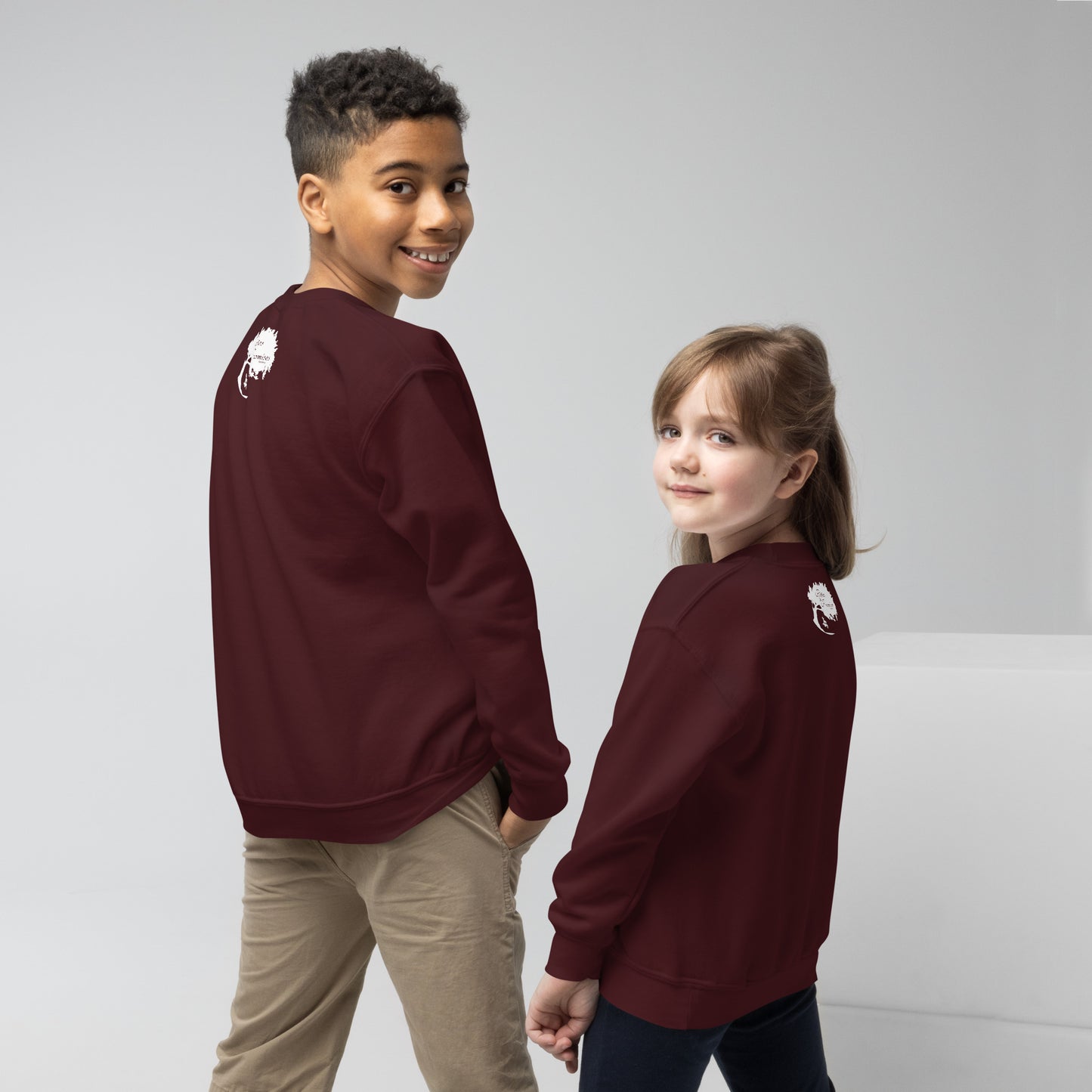 Clothing - Youth Crewneck Sweatshirt with Everett the Sharpshooter