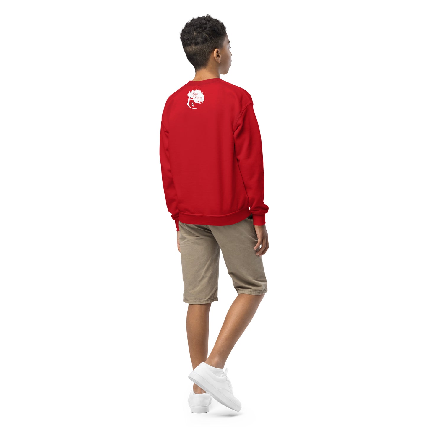 Clothing - Youth Crewneck Sweatshirt with Everett the Sharpshooter