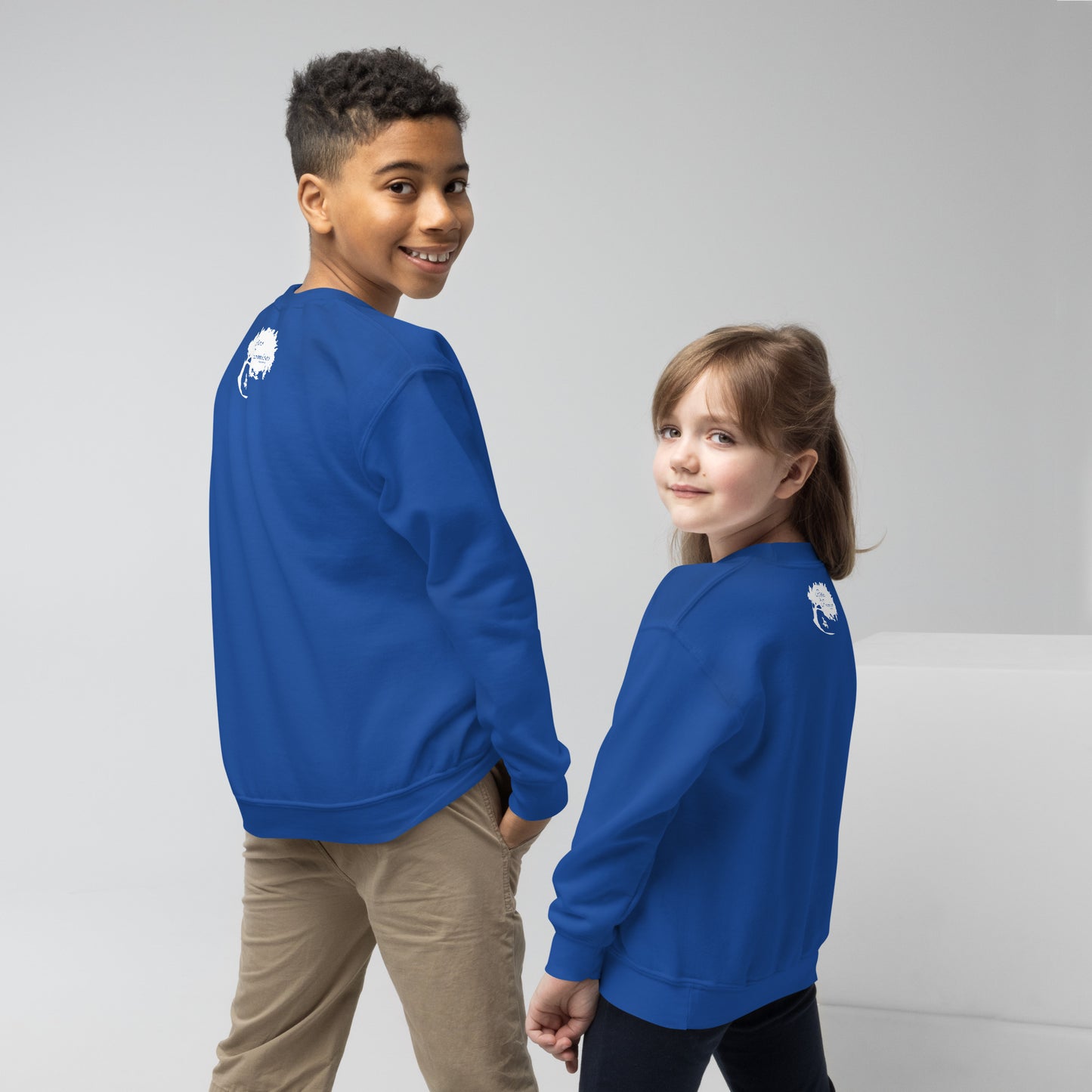 Clothing - Youth Crewneck Sweatshirt with Everett the Sharpshooter
