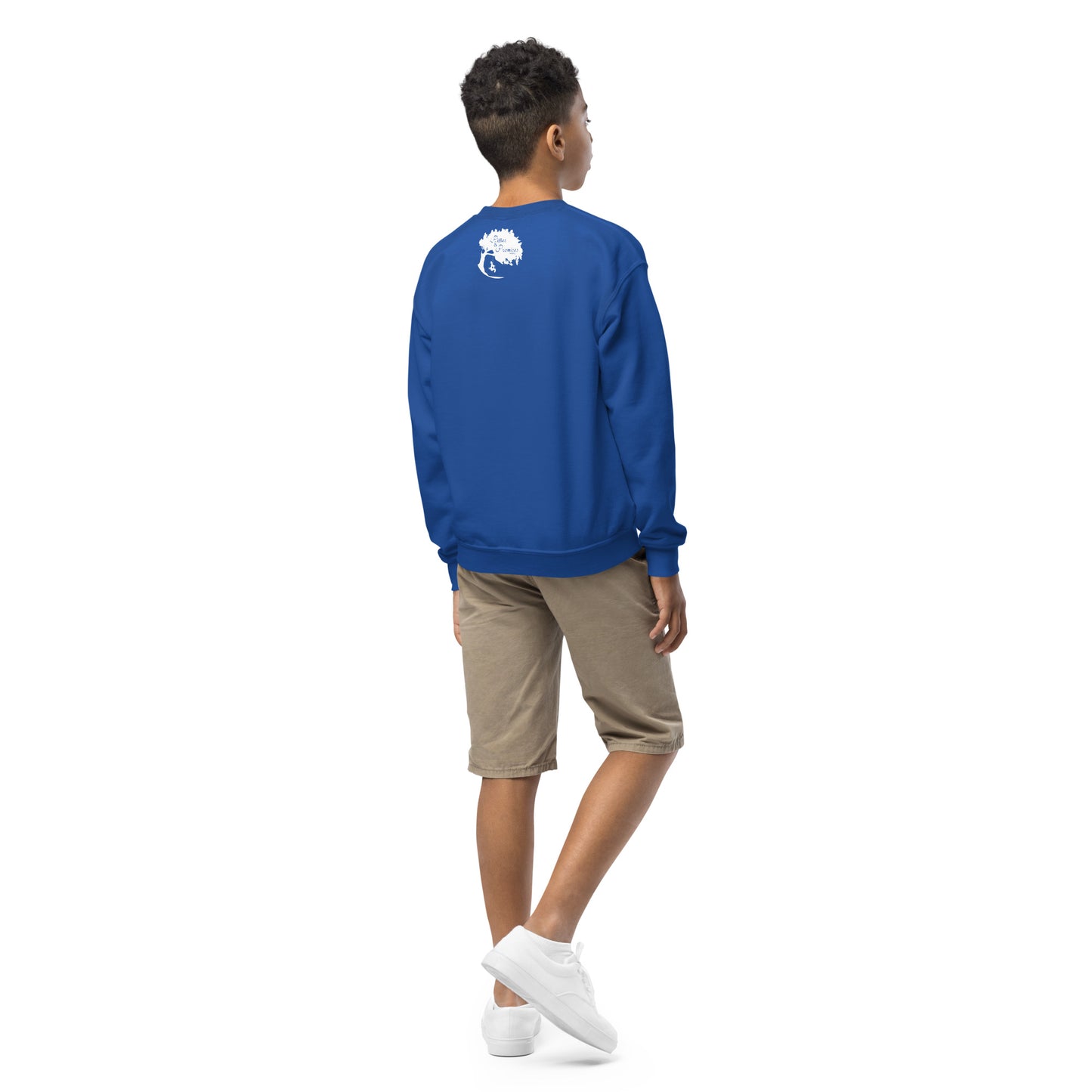 Clothing - Youth Crewneck Sweatshirt with Everett the Sharpshooter