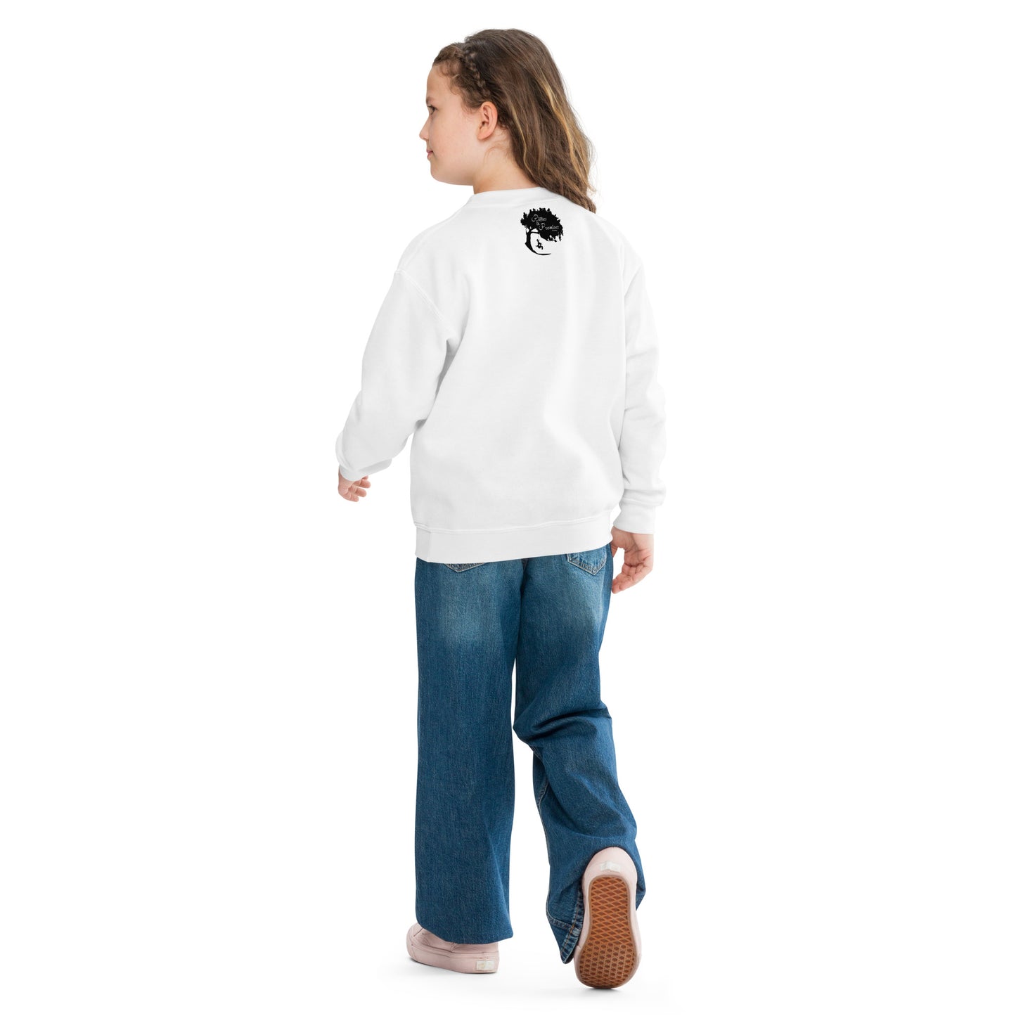 Clothing - Youth Crewneck Sweatshirt with Everett the Sharpshooter