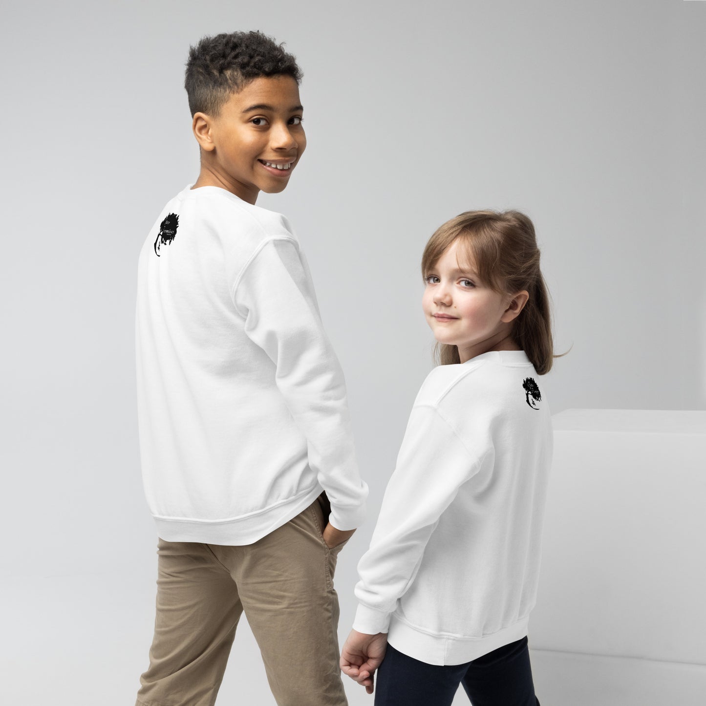 Clothing - Youth Crewneck Sweatshirt with Everett the Sharpshooter