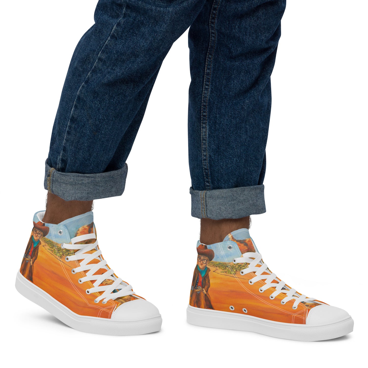 Men’s Hightop Canvas Shoes - Everett the Sharpshooter